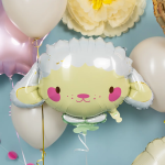 Шар (31''/79 см) Фигура, Нежная овечка, 1 шт., 24564