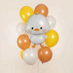 Шар (25''/64 см) Фигура, Гусь Обнимусь, 1 шт. в уп., G72241-P