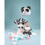 Шар (29''/74 см) Фигура, Голова, Милая Панда, 1 шт., G72013