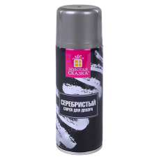 Спрей для декора, 250 мл, 50 г, Серебро, 1 шт. , 592286