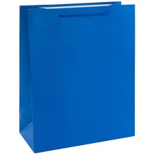 Пакет подарочный, 210гр, Классика, Синий, 23*18*10 см, 1 шт., 504729