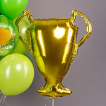 Шар (33''/84 см) Фигура, Кубок Чемпиона, Золото, 1 шт. в уп., 27293
