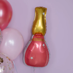 Шар (36''/91 см) Фигура, Лак для ногтей, Красный, 1 шт., 26071