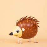 Шар 3D (24''/61 см) Ходячая Фигура, Ежик, 1 шт., 23273