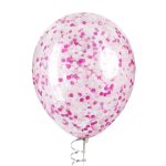 Конфетти тишью Круг, Розовый микс, 1 см, 50 г., 6015238