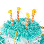 Пиньята складная, Торт и Свечи, 32*32 см, 1 шт. в упак. , 6234037-BX