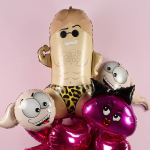 Шар (31''/79 см) Фигура, Мистер Пи-Пи Леопард, 1 шт. в уп., G72047-P