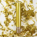 Пневмохлопушка (12/30 см), Волны, Серпантин фольга, Золото, Металлик, 1 шт., 823173