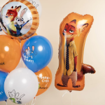 Шар (32''/81 см) Фигура, Мистер Лис, 1 шт., 27556