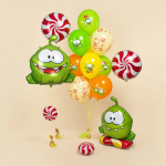 Шар (30''/76 см) Фигура 3D, Ам Ням, 1 шт. в уп., 515001