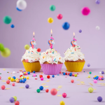 Свечи Фигура, Радужные единороги, 2*6 + 1 см, 6 шт. с держат., 630268