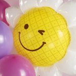 Шар (36''/91 см) Цветок, Ромашка Солнышко, 1 шт., 23377