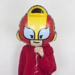 Шар (22''/56 см) Фигура, Game Party, Дизайн №2, 1 шт., 501519