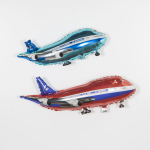 Шар (39''/99 см) Фигура, Самолет, Пассажирский лайнер, Красный, 1 шт., 901661R