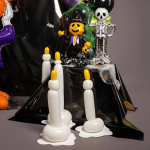 Шар 3D (20''/51 см) Фигура на подставке, Скелет, 1 шт., 26837