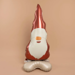 Шар 3D (57''/145 см) Фигура на подставке, Гном в колпачке, 1 шт. в уп., 26839