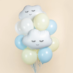 Шар (26''/66 см) Фигура, Белое облачко, 1 шт. в уп., 940523