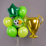 Шар (33''/84 см) Фигура, Кубок Чемпиона, Золото, 1 шт. в уп., 27293