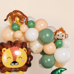 Шар (14''/36 см) Мини-фигура, Дикий тигр, 1 шт., 902855