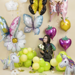 Шар (24''/61 см) Фигура, Клубника, Розовый, 1 шт., 23645