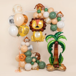 Шар (14''/36 см) Мини-фигура, Дикий тигр, 1 шт., 902855