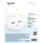 Шар (26''/66 см) Фигура, Белое облачко, 1 шт. в уп., 940523