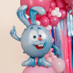 Шар (44''/112 см) Фигура, Смешарики, Крош, 1 шт. в уп., 515100