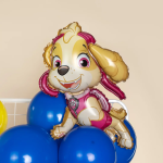 Шар (20''/51 см) Фигура, Щенок Авиатор (надув воздухом), 1 шт. в уп., 26723