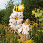 Шар (35''/89 см) Цветок, Ромашка, 1 шт., 23515