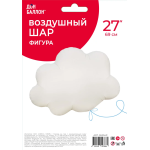 Шар (27''/69 см) Фигура, Облако, Сатин, 1 шт. в уп., 26304P