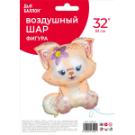 Шар (32''/81 см) Фигура, Лисенок, 1 шт. в уп., 23194P