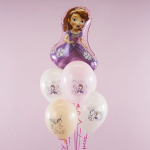 Шар (34''/86 см) Фигура, Принцесса София, 1 шт., 555023