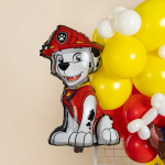 Шар (28''/71 см) Фигура, Щенок Пожарный (надув воздухом), 1 шт. в уп., 26722