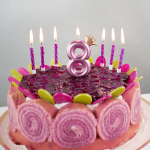 Свечи Спирали, Элегантный микс, Металлик, 0,5*5 + 2 см, 10 шт. с держат., 802973