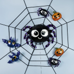 Шар (31''/79 см) Фигура, Паучок, 1 шт., 901888