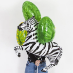 Шар (20''/51 см) Фигура, Пальмовый лист, Зеленый, 1 шт., 15395