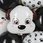 Шар (18''/46 см) Фигура, Голова, Милый Щенок, 1 шт., 24565