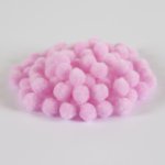 Декоративное украшение Помпончики, 1 см. Розовый, 100 шт., 6231517