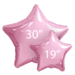 Шар (30''/76 см) Звезда, Фламинго, 1 шт. в уп., 220533
