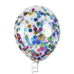 Конфетти фольга Круг, Ассорти, Металлик, 2 см, 50 г., 6014733