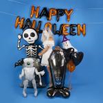 Шар 3D (58''/147 см) Фигура на подставке, Хэллоуин, Надгробие, 1 шт. в уп., 23506