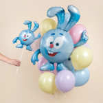 Шар (44''/112 см) Фигура, Смешарики, Крош, 1 шт. в уп., 515100