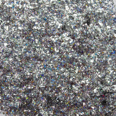 Конфетти дробленые Серебро, Голография, 20 г., 6014716