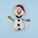 Шар (32''/81 см) Фигура, Снеговик, 1 шт., 901516