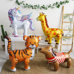 Шар (28''/71 см) Фигура 3D, Жираф, 1 шт. в уп., 25107