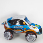 Шар (41''/104 см) Фигура 3D, Джип Ралли-рейд (белый спойлер), 1 шт. в уп., 20836