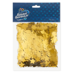 Конфетти фольга Звезда, Золото, Металлик, 1,5 см, 50 г., 6015204