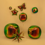 Шар 3D (26''/66 см) Звезда, Составная, Фантом, Хамелеон, 1 шт. в уп., 24908