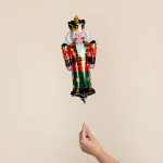 Шар с клапаном (17''/43 см) Мини-фигура, Щелкунчик, 5 шт. в уп., 26843