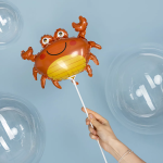 Шар (12''/30 см) Мини-фигура, Морской краб, 1 шт., 902893